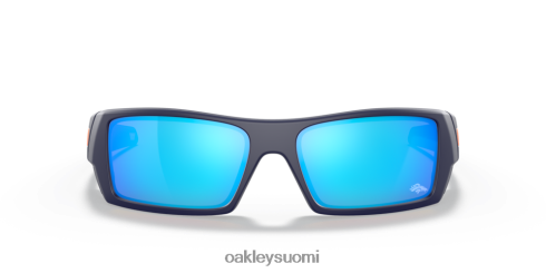 Oakley denver broncos gascan prizm safiirilinssit, matta laivastonsininen kehys silmälasit 2T48V4553