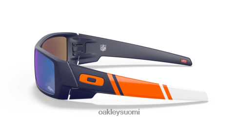 Oakley denver broncos gascan prizm safiirilinssit, matta laivastonsininen kehys silmälasit 2T48V4553