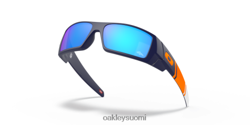 Oakley denver broncos gascan prizm safiirilinssit, matta laivastonsininen kehys silmälasit 2T48V4553