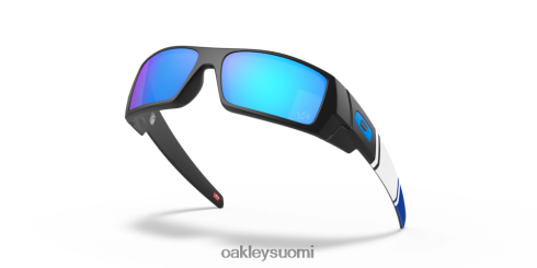Oakley detroit lions gascan prizm safiirilinssit, mattamusta kehys silmälasit 2T48V4554