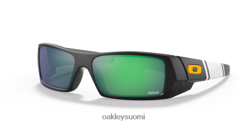 Oakley green bay pakkaajat gascan prizm jade linssit, mattamusta kehys silmälasit 2T48V4555