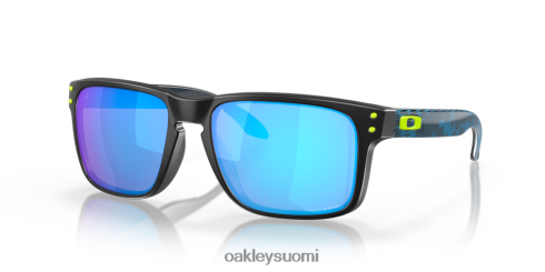 Oakley holbrook (low bridge fit) korkearesoluutioinen kokoelma prim safiirilinssit, kiillotettu musta kehys silmälasit 2T48V4804