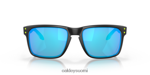 Oakley holbrook (low bridge fit) korkearesoluutioinen kokoelma prim safiirilinssit, kiillotettu musta kehys silmälasit 2T48V4804