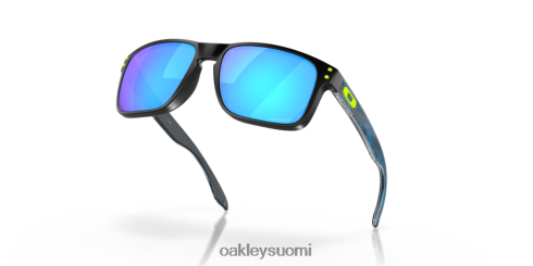 Oakley holbrook (low bridge fit) korkearesoluutioinen kokoelma prim safiirilinssit, kiillotettu musta kehys silmälasit 2T48V4804