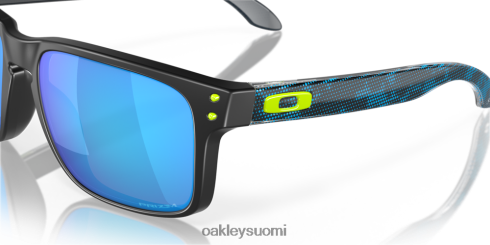 Oakley holbrook (low bridge fit) korkearesoluutioinen kokoelma prim safiirilinssit, kiillotettu musta kehys silmälasit 2T48V4804
