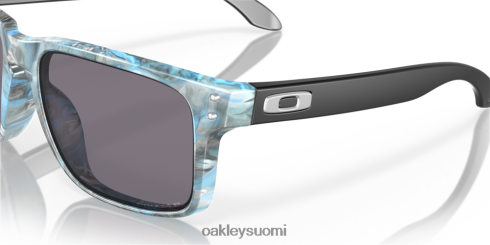 Oakley holbrook (low bridge fit) sanctuary -kokoelma Prim harmaa polarisoidut linssit, sanctuary pyörrekehys silmälasit 2T48V4806