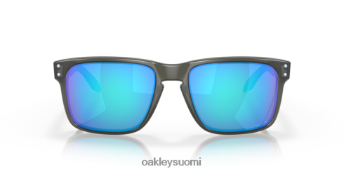 Oakley holbrook (low bridge fit) ympyräkokoelma Prim safiiri polarisoidut linssit, mattaharmaa savukehys silmälasit 2T48V4802