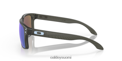 Oakley holbrook (low bridge fit) ympyräkokoelma Prim safiiri polarisoidut linssit, mattaharmaa savukehys silmälasit 2T48V4802