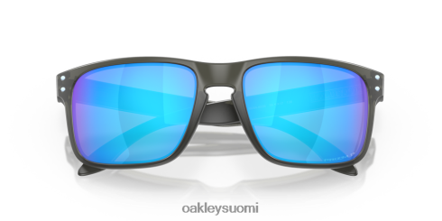 Oakley holbrook (low bridge fit) ympyräkokoelma Prim safiiri polarisoidut linssit, mattaharmaa savukehys silmälasit 2T48V4802