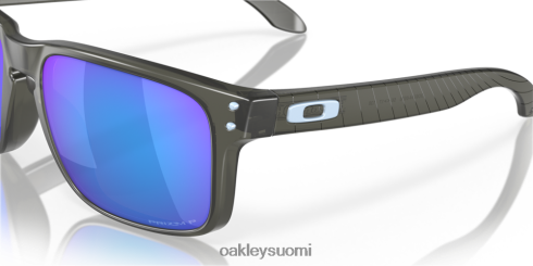 Oakley holbrook (low bridge fit) ympyräkokoelma Prim safiiri polarisoidut linssit, mattaharmaa savukehys silmälasit 2T48V4802