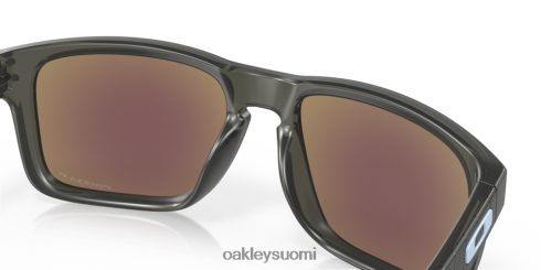 Oakley holbrook (low bridge fit) ympyräkokoelma Prim safiiri polarisoidut linssit, mattaharmaa savukehys silmälasit 2T48V4802