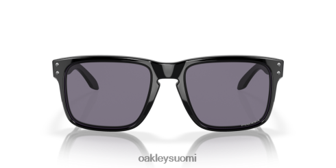 Oakley holbrook (matalan sillan istuvuus) primin harmaat linssit, kiillotettu musta kehys silmälasit 2T48V4791