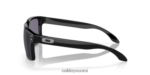 Oakley holbrook (matalan sillan istuvuus) primin harmaat linssit, kiillotettu musta kehys silmälasit 2T48V4791