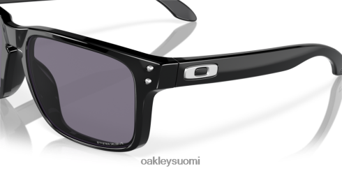 Oakley holbrook (matalan sillan istuvuus) primin harmaat linssit, kiillotettu musta kehys silmälasit 2T48V4791