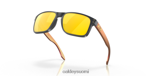 Oakley holbrook (matalan sillan istuvuus) prizm 24k polarisoidut linssit, matta hiilirunko silmälasit 2T48V4797