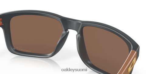 Oakley holbrook (matalan sillan istuvuus) prizm 24k polarisoidut linssit, matta hiilirunko silmälasit 2T48V4797