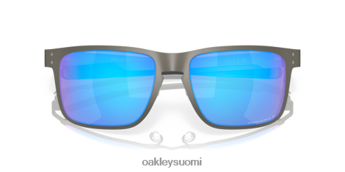 Oakley holbrook metallia Prim safiiri polarisoidut linssit, matta gunmetal runko silmälasit 2T48V4353