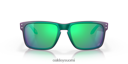 Oakley holbrook troy lee designs -sarja prizm jade linssit, troy lee suunnittelee matta violetti vihreä vaihtokehys silmälasit 2T48V4655