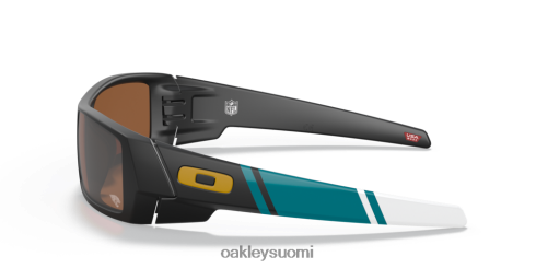 Oakley jacksonville jaguars gascan prizm volframi linssit, mattamusta kehys silmälasit 2T48V4559