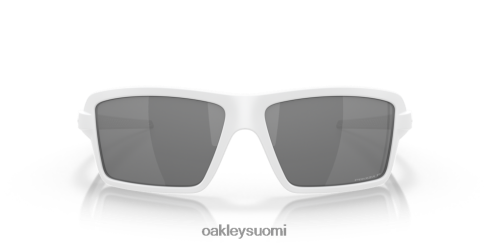 Oakley kaapelit Prim mustat polarisoidut linssit, matta valkoinen kehys silmälasit 2T48V4674