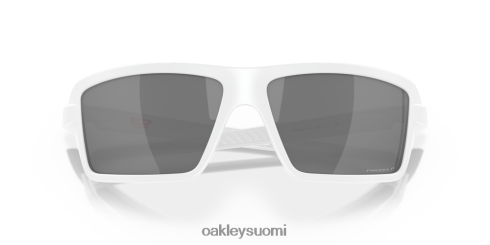 Oakley kaapelit Prim mustat polarisoidut linssit, matta valkoinen kehys silmälasit 2T48V4674