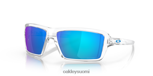 Oakley kaapelit Prim safiiri polarisoidut linssit, kiillotettu kirkas kehys silmälasit 2T48V4669