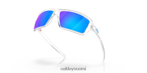 Oakley kaapelit Prim safiiri polarisoidut linssit, kiillotettu kirkas kehys silmälasit 2T48V4669