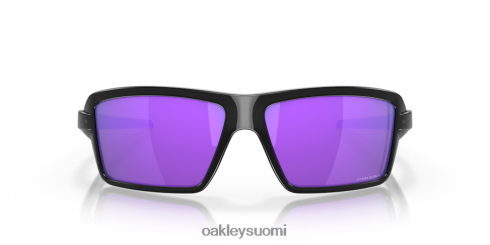 Oakley kaapelit prim violetit linssit, musta mustekehys silmälasit 2T48V4672