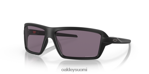 Oakley kaapelit primin harmaat linssit, mattamusta kehys silmälasit 2T48V4665