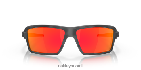 Oakley kaapelit prizm rubiinilinssit, musta camo-kehys silmälasit 2T48V4668