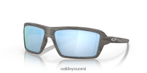 Oakley kaapelit prizm syvän veden polarisoidut linssit, puusyistä kehys silmälasit 2T48V4670