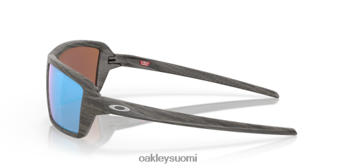 Oakley kaapelit prizm syvän veden polarisoidut linssit, puusyistä kehys silmälasit 2T48V4670