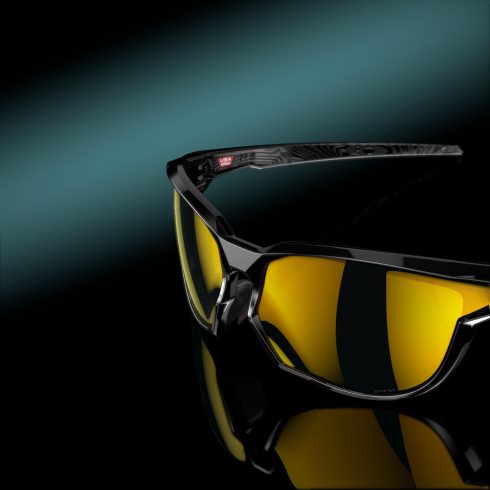 Oakley kaast prizm 24k linssit, musta mustekehys silmälasit 2T48V4750