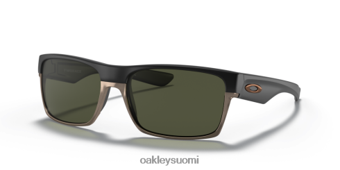 Oakley kaksipuolinen (matalan sillan sovitus) tummanharmaat linssit, mattamusta kehys silmälasit 2T48V4845