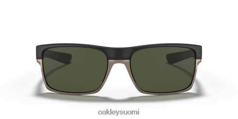 Oakley kaksipuolinen (matalan sillan sovitus) tummanharmaat linssit, mattamusta kehys silmälasit 2T48V4845
