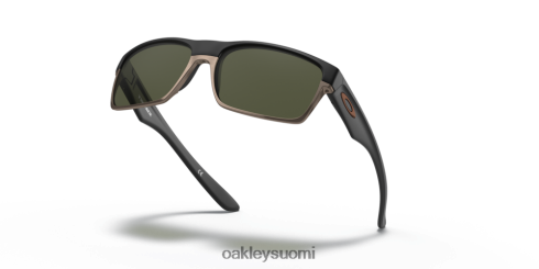 Oakley kaksipuolinen (matalan sillan sovitus) tummanharmaat linssit, mattamusta kehys silmälasit 2T48V4845