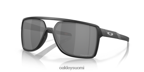 Oakley kastelli Prim mustat polarisoidut linssit, mattamusta mustekehys silmälasit 2T48V4207
