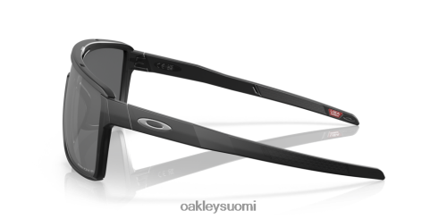 Oakley kastelli Prim mustat polarisoidut linssit, mattamusta mustekehys silmälasit 2T48V4207