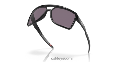 Oakley kastelli primin harmaat linssit, musta mustekehys silmälasit 2T48V4206
