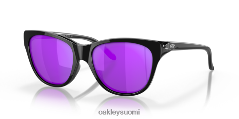 Oakley kestää violetit iridium polarisoidut linssit, kiillotettu musta kehys silmälasit 2T48V4914