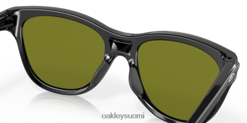 Oakley kestää violetit iridium polarisoidut linssit, kiillotettu musta kehys silmälasit 2T48V4914