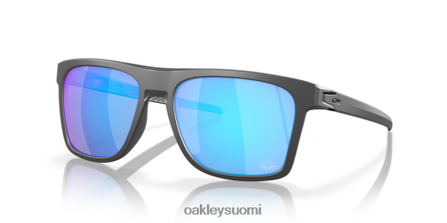 Oakley leffingwell maverick vinales -kokoelma prizm safiirilinssit, matta tummanharmaa kehys silmälasit 2T48V4602