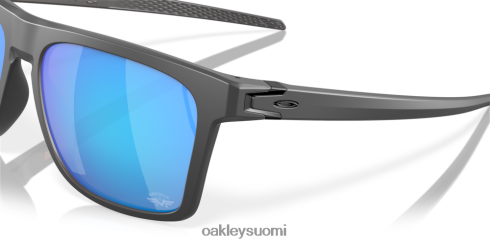Oakley leffingwell maverick vinales -kokoelma prizm safiirilinssit, matta tummanharmaa kehys silmälasit 2T48V4602
