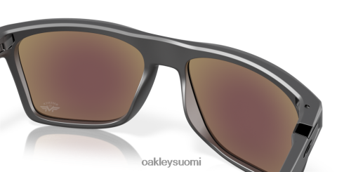Oakley leffingwell maverick vinales -kokoelma prizm safiirilinssit, matta tummanharmaa kehys silmälasit 2T48V4602