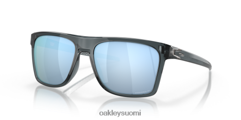 Oakley leffingwell prizm syvän veden polarisoidut linssit, kristallimusta kehys silmälasit 2T48V4184