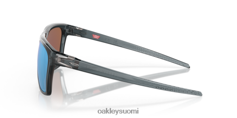 Oakley leffingwell prizm syvän veden polarisoidut linssit, kristallimusta kehys silmälasit 2T48V4184