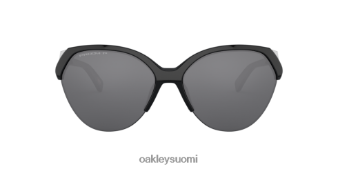 Oakley loppukohta Prim mustat polarisoidut linssit, kiillotettu musta kehys silmälasit 2T48V4956