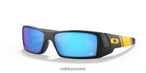 Oakley los angeles rams gascan prizm safiirilinssit, mattamusta kehys silmälasit 2T48V4560