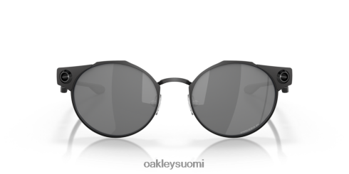 Oakley lukkopultti Prim mustat polarisoidut linssit, satiini musta kehys silmälasit 2T48V4539