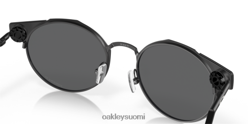 Oakley lukkopultti Prim mustat polarisoidut linssit, satiini musta kehys silmälasit 2T48V4539